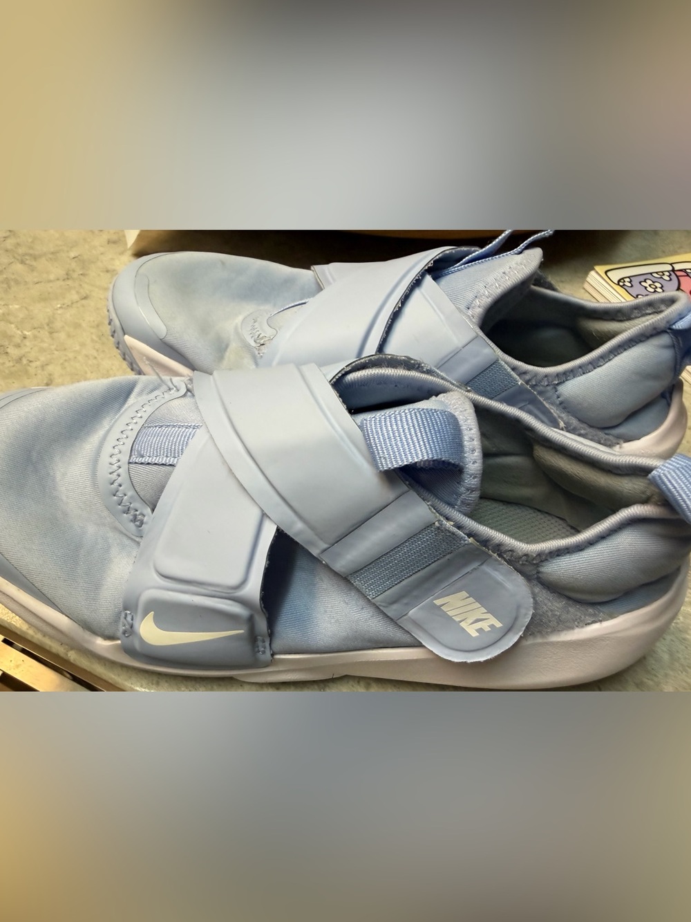 Nike Pale Blue Sport Slide Sandals